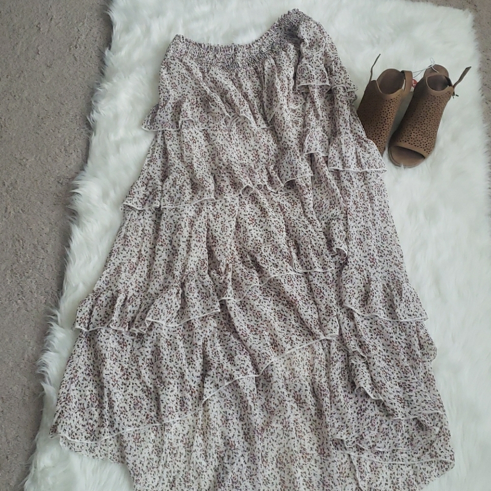 Ruffled Skirt